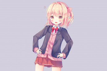 Картинка аниме unknown +другое+ фон взгляд девушка