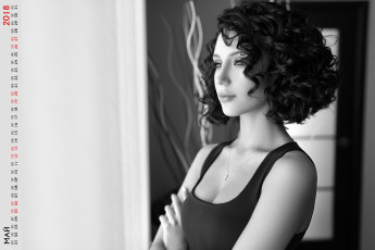 Картинка календари девушки взгляд