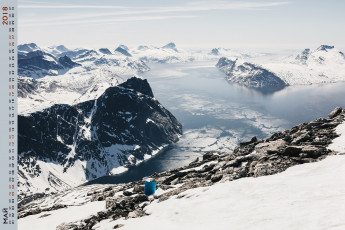 Картинка календари природа с снег водоем