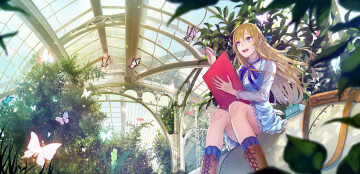 Картинка аниме животные +существа kirinosuke