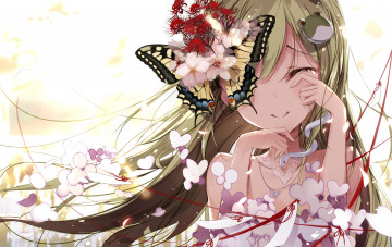 Картинка аниме touhou fallen heaven kochiya sanae