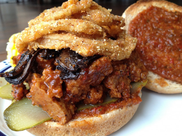 Обои картинки фото еда, бутерброды,  гамбургеры,  канапе, гамбургер