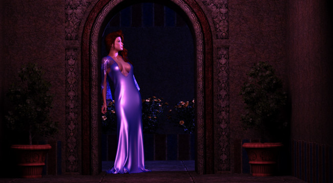 Обои картинки фото 3д графика, люди , people, девушка, фон, взгляд