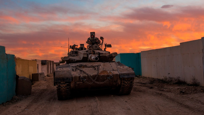 Обои картинки фото техника, военная техника, меркава