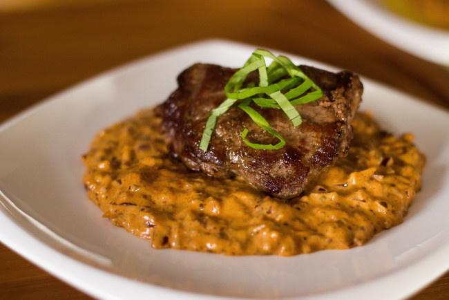 Обои картинки фото еда, мясные блюда, отбивная