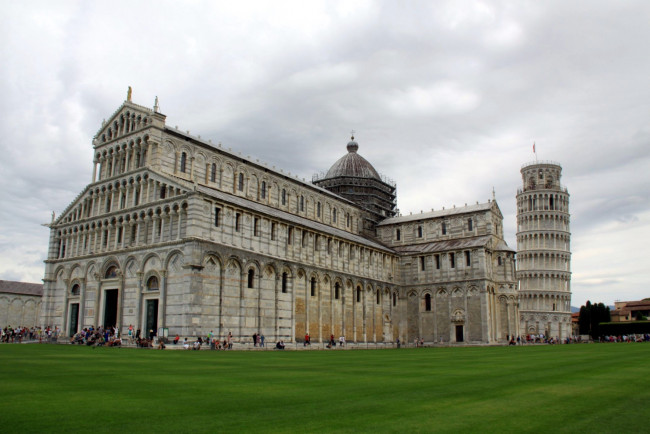 Обои картинки фото города, пиза , италия, башня, падающая