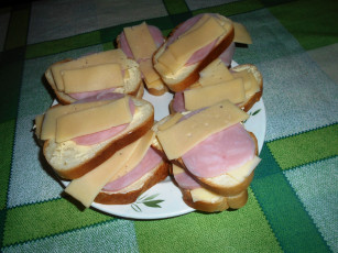 Картинка еда бутерброды +гамбургеры +канапе сыр хлеб колбаса