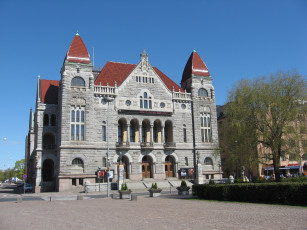 Картинка хельсинки города хельсинки+ финляндия город театр здание