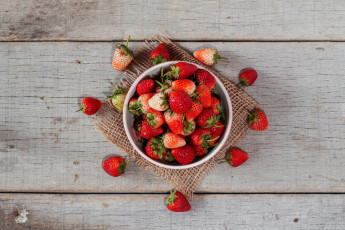 Картинка еда клубника +земляника