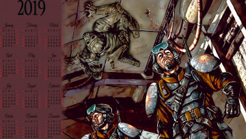 Картинка календари фэнтези солдат мужчина существо нежить