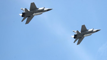 Картинка миг+31 авиация боевые+самолёты миг31 истребитель кинжал военная ввс россии комплекс