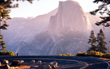 Картинка природа дороги шоссе горы