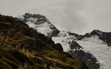 Картинка природа горы снег