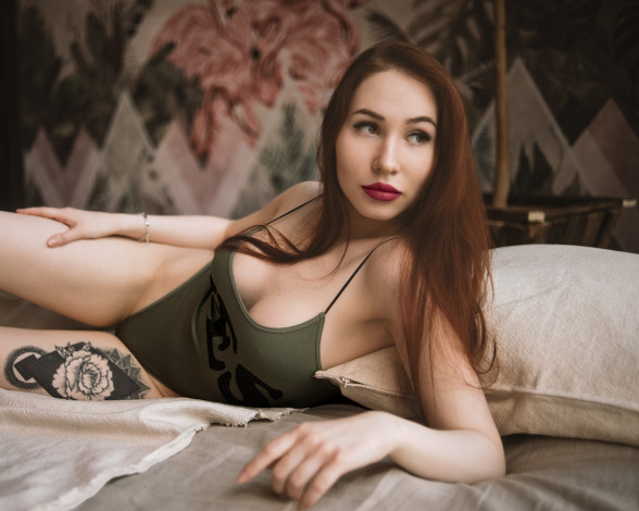 Обои картинки фото девушка, девушки, -unsort , рыжеволосые и другие, модель