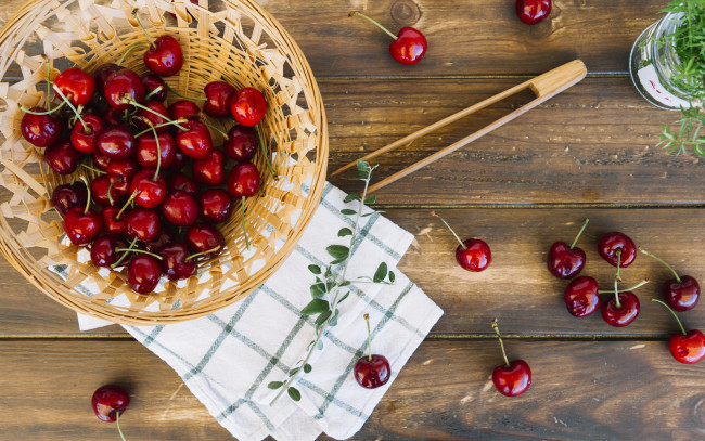 Обои картинки фото еда, вишня,  черешня, вишни