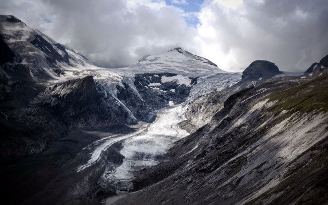 Обои картинки фото природа, горы, снег