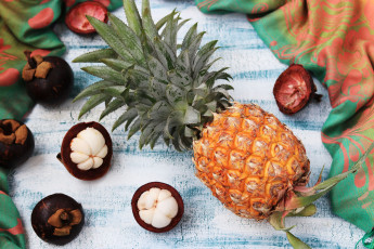 Картинка еда ананас