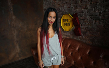 Картинка девушки -+рыжеволосые+и+разноцветные красивая девушка stasyq