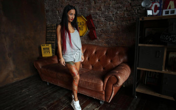 Картинка девушки -+рыжеволосые+и+разноцветные красивая девушка stasyq