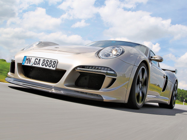 Обои картинки фото автомобили, porsche, ruf