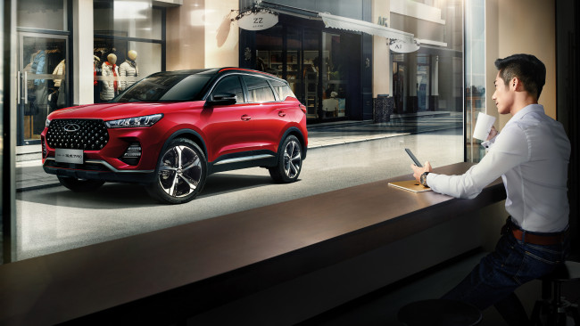 Обои картинки фото автомобили, chery