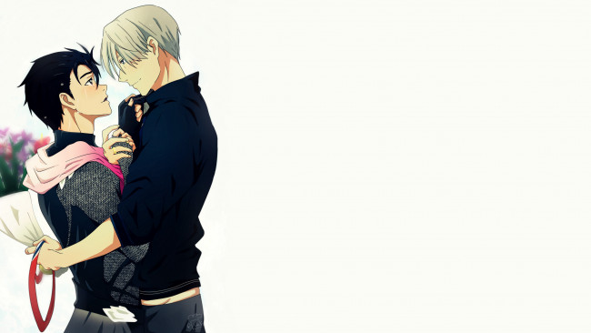 Обои картинки фото аниме, yuri on ice, юрий, на, льду