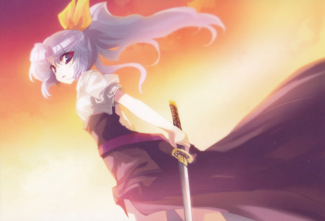 Обои картинки фото аниме, touhou, тоухоу