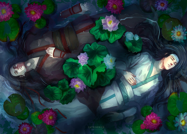 Обои картинки фото аниме, mo dao zu shi, the, untamed, неукротимый, повелитель, чэньцин, мосян, тунсю, mo, dao, zu, shi, магистр, дьявольского, культа