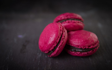 Картинка еда макаруны лакомство печенье