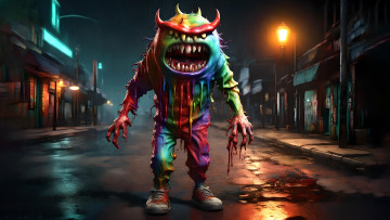 Картинка 3д+графика ужас+ horror нейросети графика нейроарт ai art нейронные сети рисунки нейро искусство нейрографика graphics neuroart neural networks drawings neuro neurography