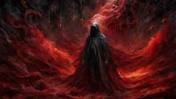 Картинка фэнтези демоны нейросети графика нейроарт ai art нейронные сети рисунки нейро искусство нейрографика graphics neuroart neural networks drawings neuro neurography