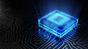 обоя 3д графика, моделирование , modeling, микропроцессор