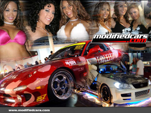 Картинка автомобили авто девушками