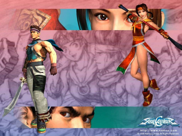 Обои картинки фото soul, calibur, видео, игры, soulcalibur