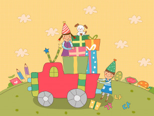 обоя векторная, графика