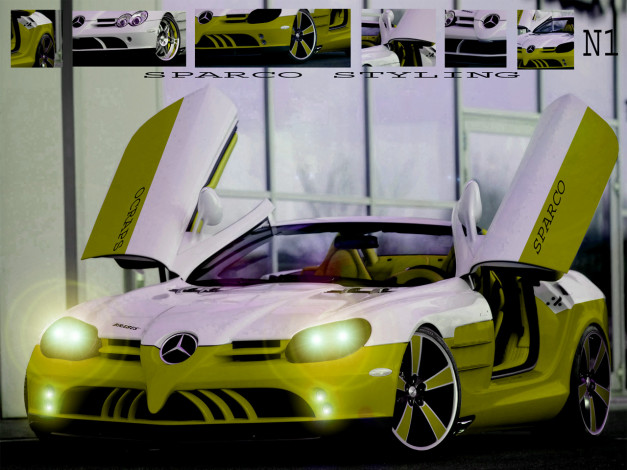 Обои картинки фото work, автомобили, mercedes, benz