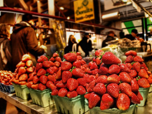 Картинка еда клубника земляника