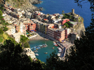 Картинка города амальфийское лигурийское побережье италия