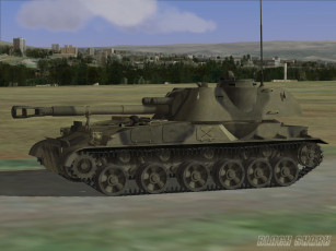 Картинка самоходная гаубица 2с1 «гвоздика» техника военная