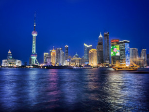 Картинка shanghai города шанхай китай