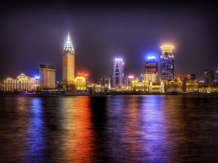 Картинка the magic of shanghai города шанхай китай