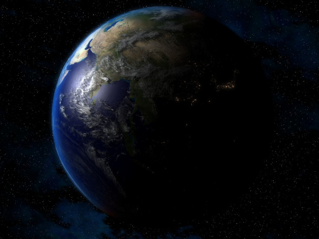 Обои картинки фото космос, земля