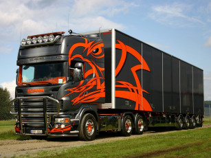 Картинка автомобили scania