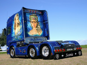 обоя автомобили, scania