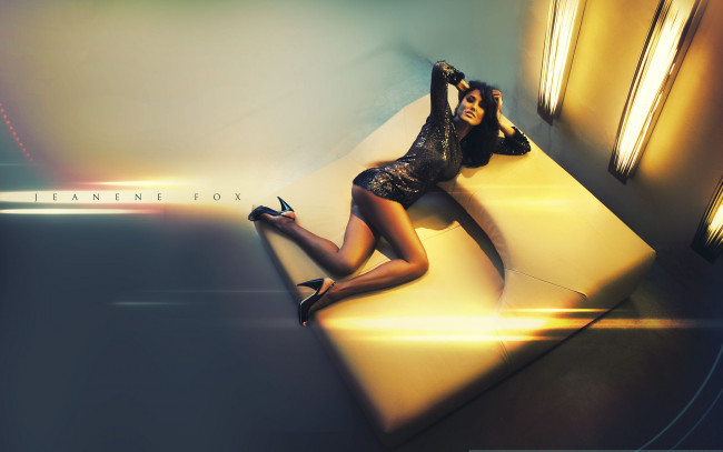 Обои картинки фото Jeanene Fox, девушки