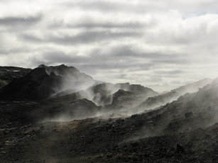 Картинка природа горы пар