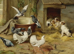 Картинка рисованные edgar hunt