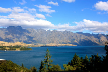 Картинка природа реки озера new zealand queenstown