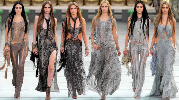 Картинка -Unsort+Группа+девушек девушки unsort группа девушек модели показ