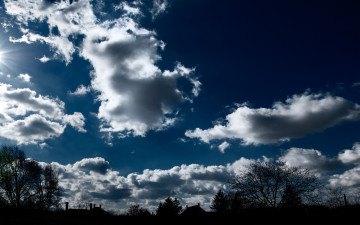 Картинка природа облака вечер